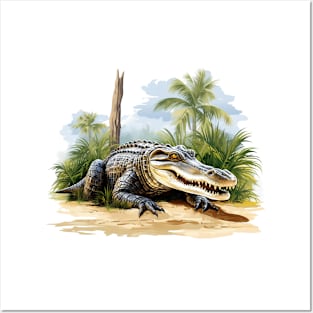 American Alligator Posters and Art